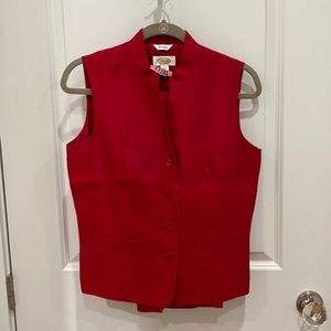 Irish Linen Vest set. top 8. bottom 8.